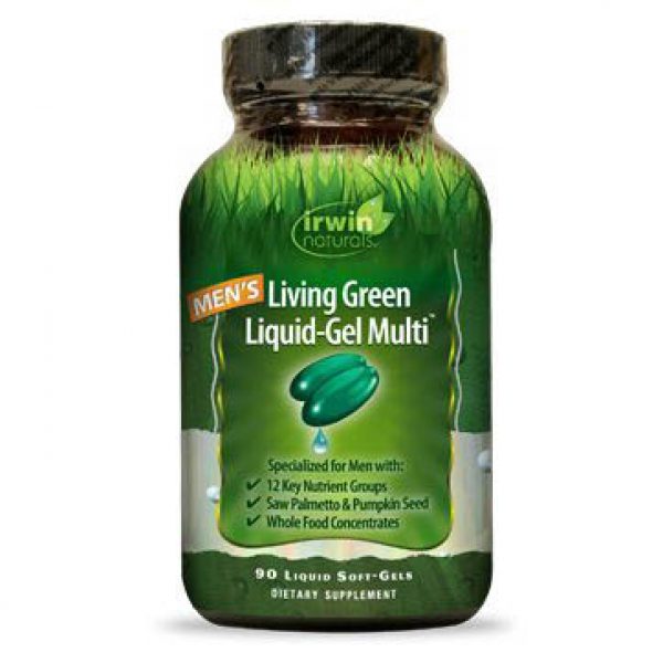 Living green liquid gel multi for men