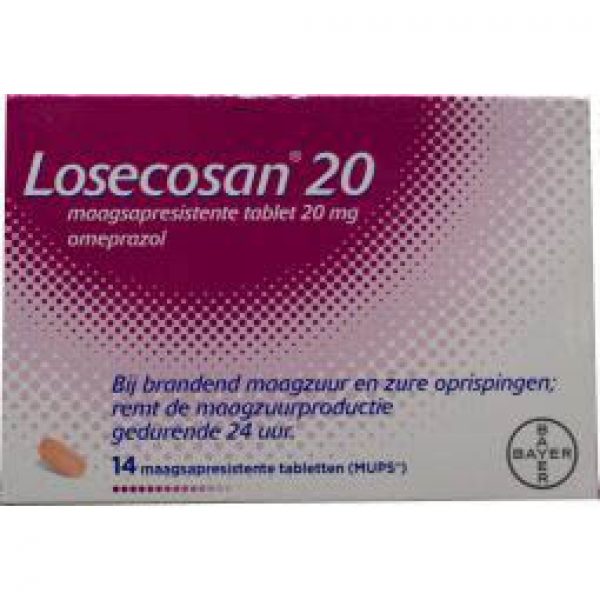 Losecosan Omeprazol 20mg 14st