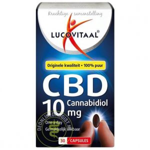 Lucovitaal CBD Cannabidiol 10mg Capsules