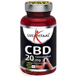 Lucovitaal CBD Cannabidiol 20mg Capsules