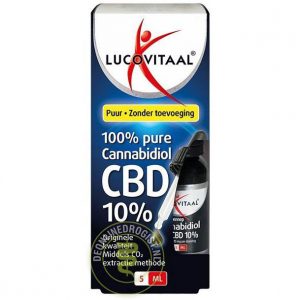 Lucovitaal Cannabidiol CBD Olie 10%