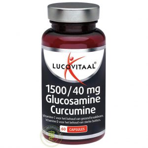 Lucovitaal Glucosamine Curcumine 1500/40mg Capsules