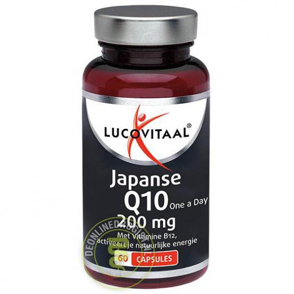 Lucovitaal Japanse Q10 200mg Capsules 60st