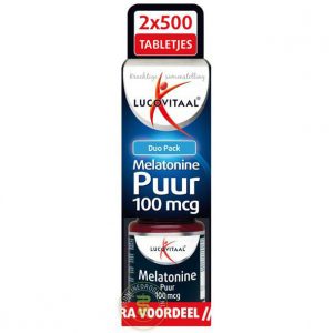 Lucovitaal Melatonine Puur 100mcg Duo Tabletten