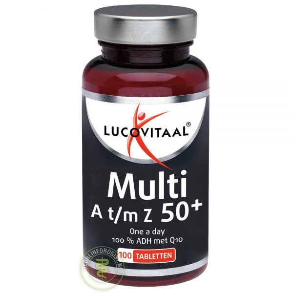 Lucovitaal Multi A t/m Z 50+ Q10 Tabletten