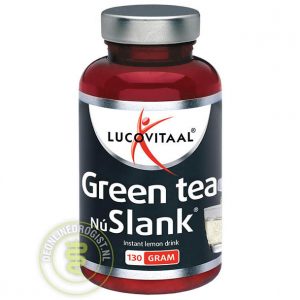 Lucovitaal NuSlank Green Tea Lemon Drink Powder