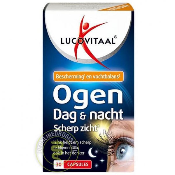 Lucovitaal Ogen Dag & Nacht Scherp Zicht Capsules