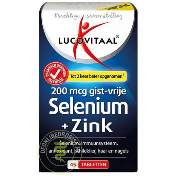 Lucovitaal Selenium + Zink Tabletten