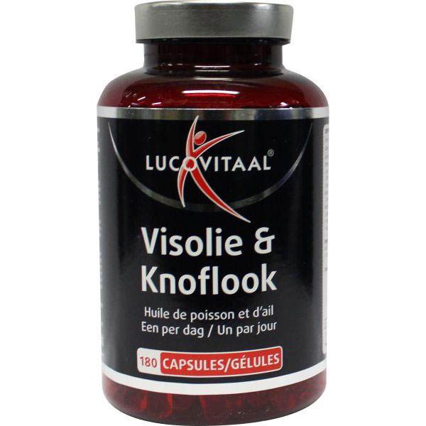 Lucovitaal Visolie & Knoflook Capsules