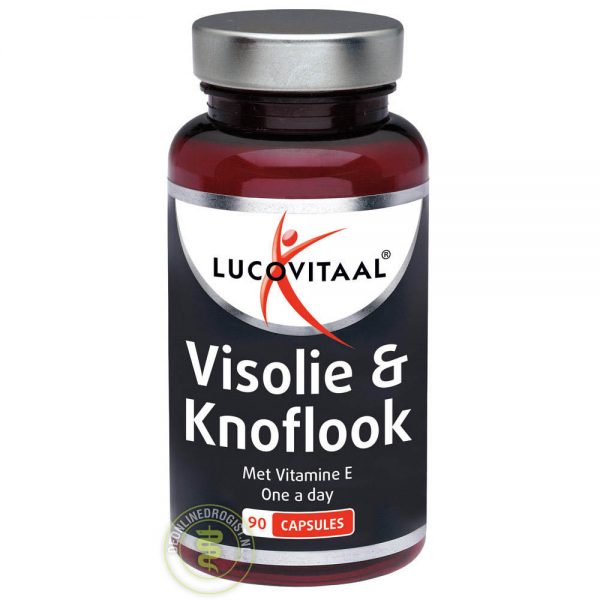 Lucovitaal Visolie en Knoflook Capsules