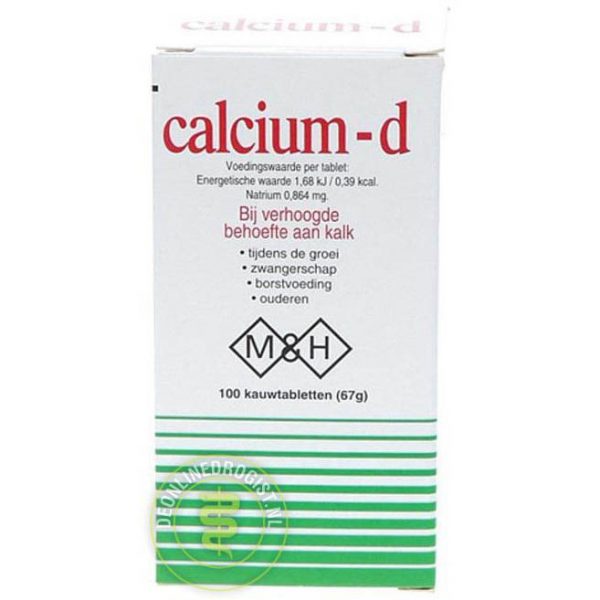 MH Pharma Calcium-D Kauwtabletten