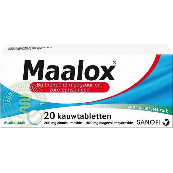 Maalox Kauwtabletten 20st