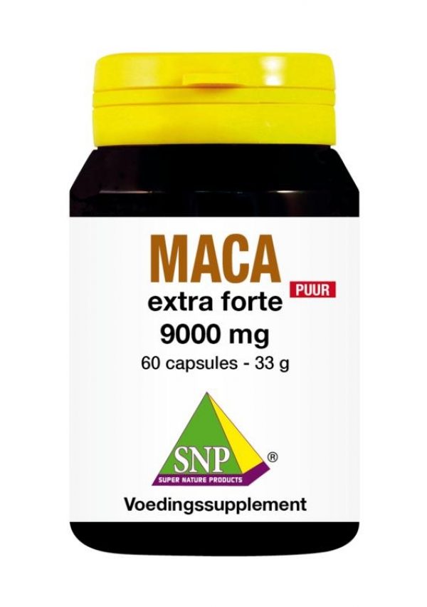 Maca extra forte 9000 mg puur