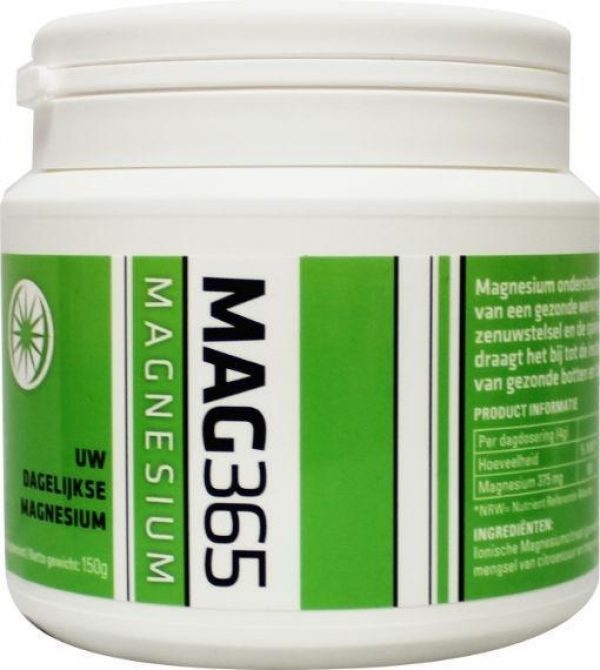 Mag365 Magnesium Poeder Naturel