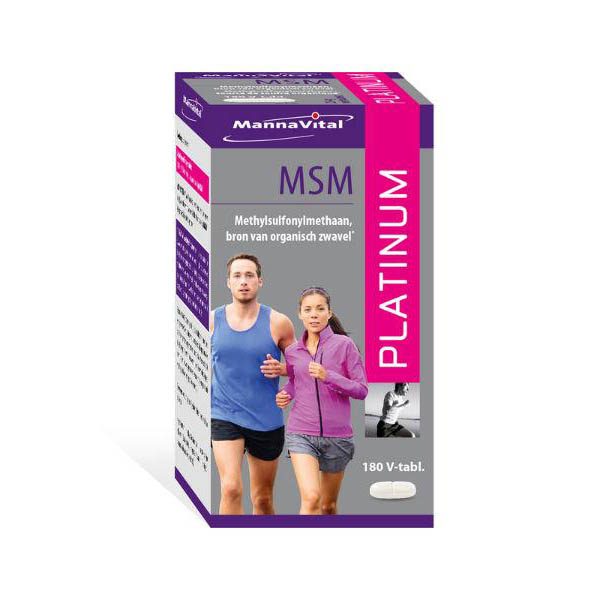 MannaVital MSM Platinum Tabletten