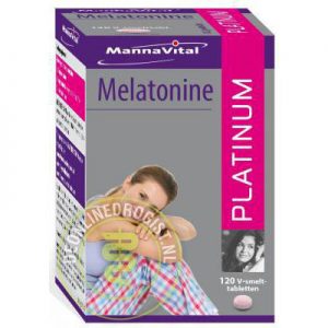 MannaVital Melatonine Platinum Smelttabletten