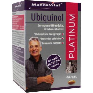 MannaVital Ubiquinol Platinum Capsules