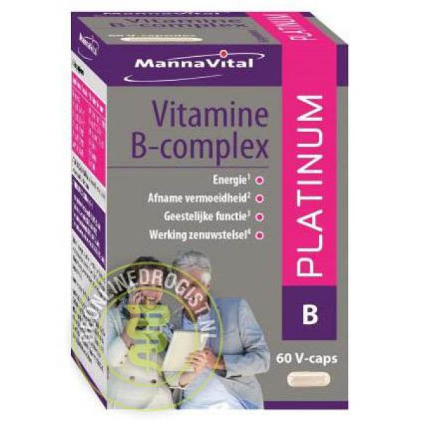 MannaVital Vitamine B-complex Platinum V-caps