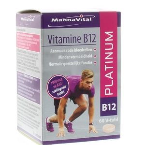 MannaVital Vitamine B12 Platinum Tabletten