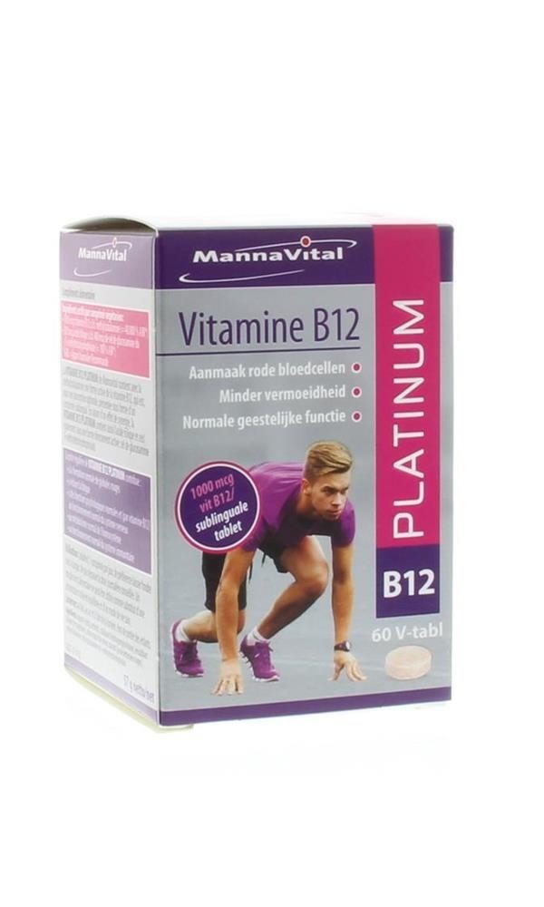 MannaVital Vitamine B12 Platinum Tabletten