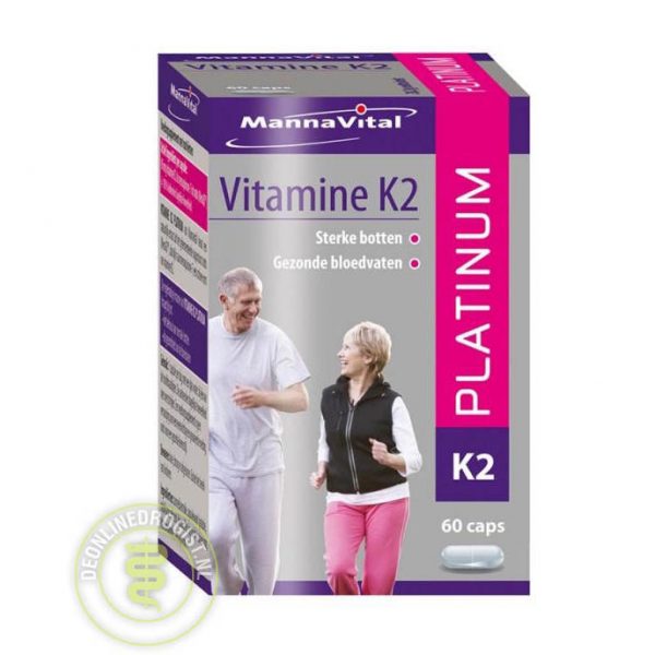 MannaVital Vitamine K2 Platinum Capsules