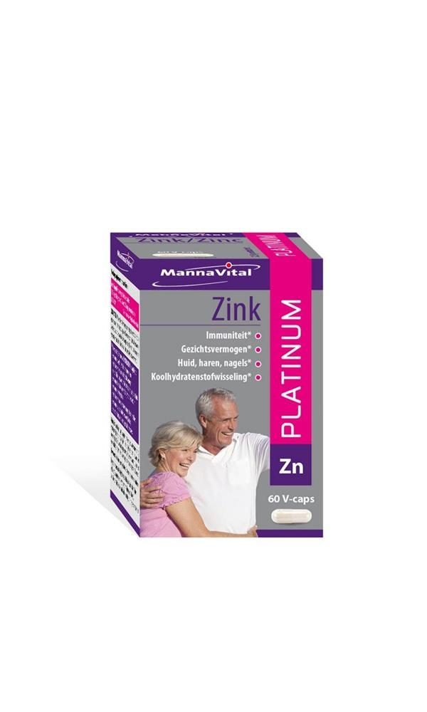 MannaVital Zink Platinum Capsules