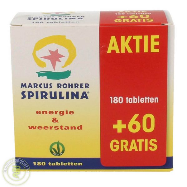 Marcus Rohrer Spirulina Tabletten 180+60 gratis