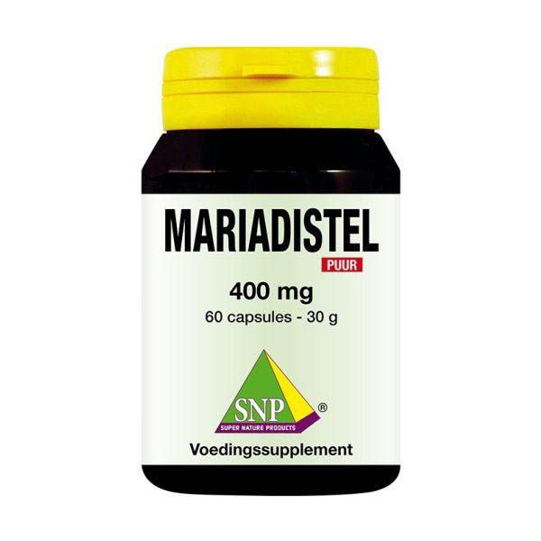 Mariadistel 400 mg puur