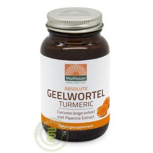 Mattisson HealthStyle Absolute Geelwortel/Turmeric Tabletten