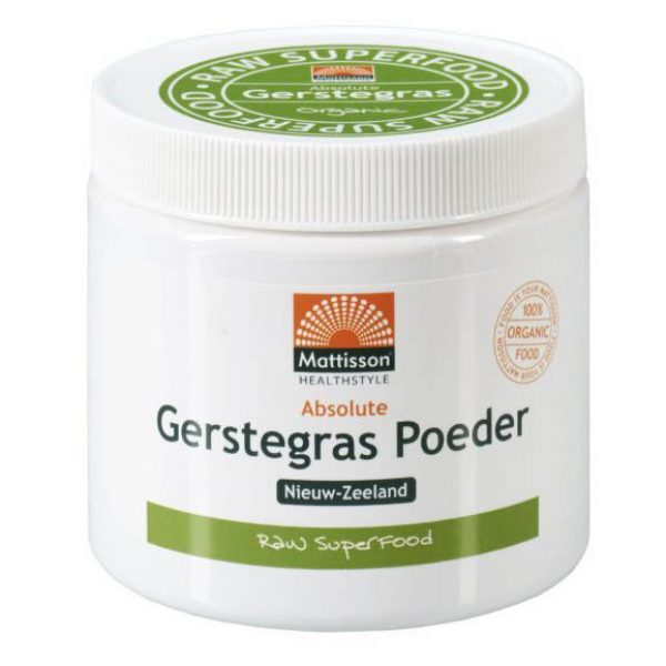 Mattisson HealthStyle Absolute Gerstegras Poeder 125gr