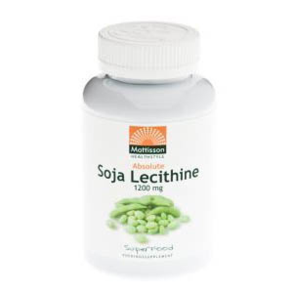 Mattisson HealthStyle Absolute Soja Lecithine 1200mg Capsules 90st