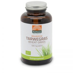 Mattisson HealthStyle Absolute Tarwegras 400mg Tabletten 350st