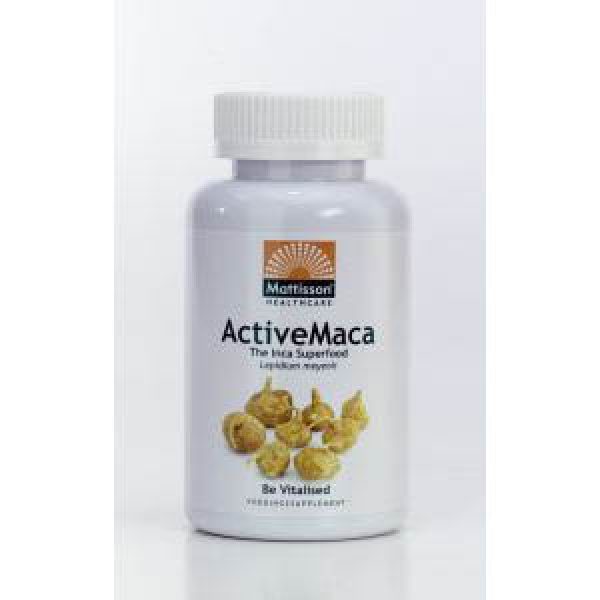 Mattisson HealthStyle Active Maca 750mg Capsules 90st