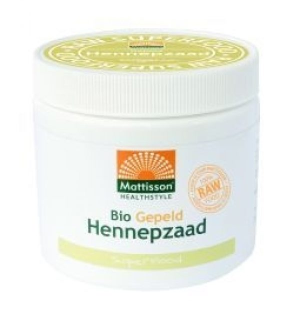 Mattisson HealthStyle Bio Hennepzaad Gepeld 250gr