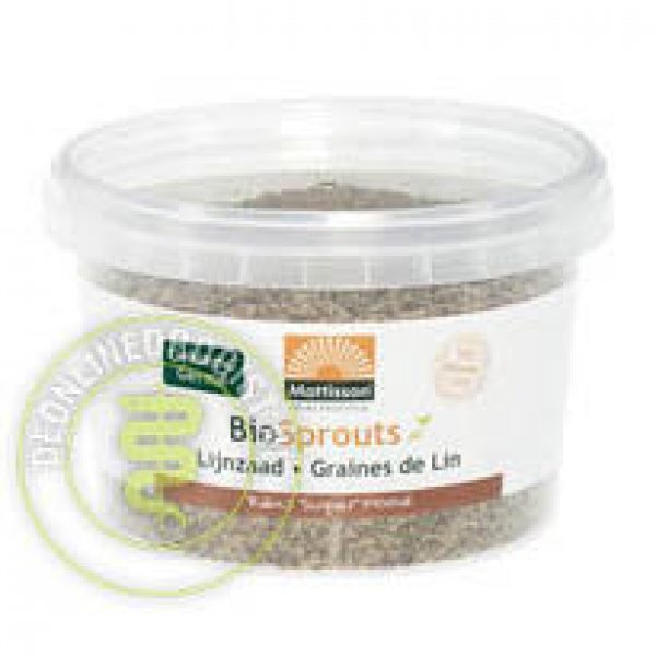 Mattisson HealthStyle BioSprouts Lijnzaad Gemalen Raw Bio