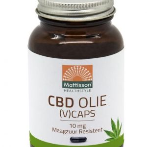 Mattisson HealthStyle CBD Olie 10mg Vegacaps 60st