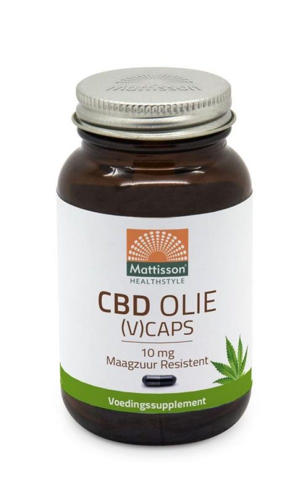 Mattisson HealthStyle CBD Olie 10mg Vegacaps 60st