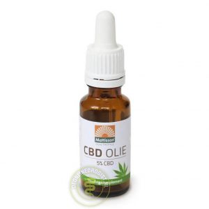 Mattisson HealthStyle CBD Olie 5% 20ml