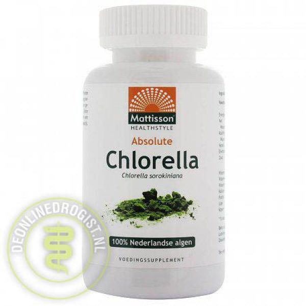 Mattisson HealthStyle Chlorella 775mg (Europees) Capsules