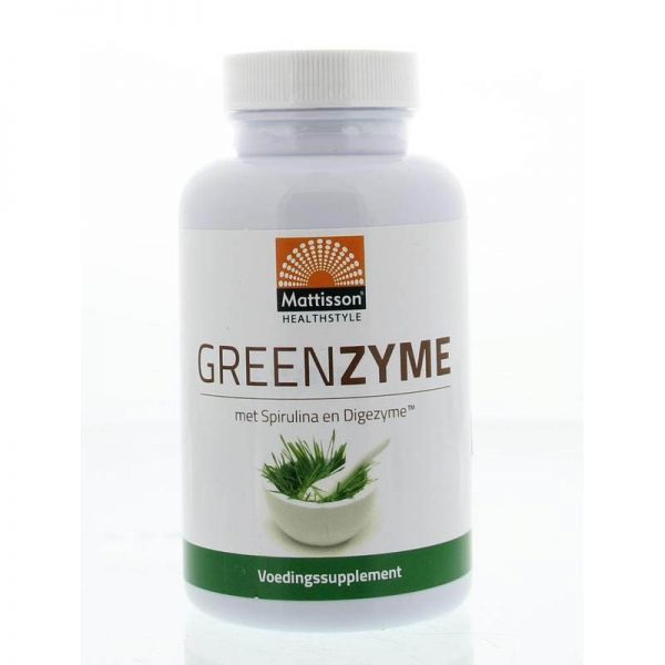 Mattisson HealthStyle GreenZyme Capsules 90st