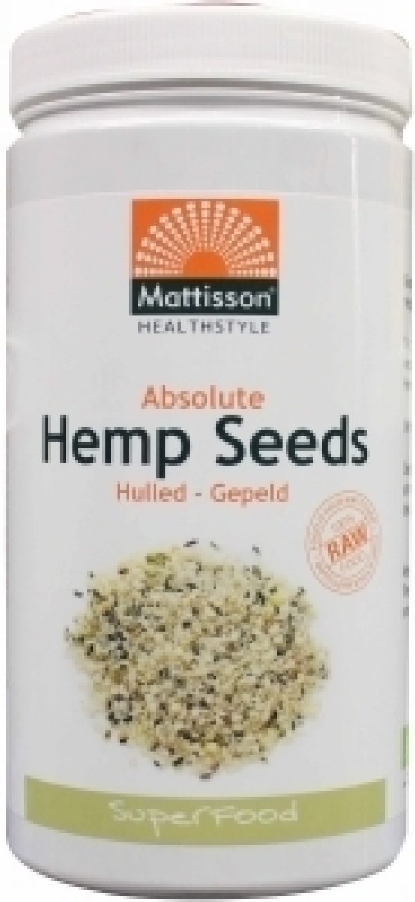 Mattisson HealthStyle Hennepzaad Gepeld 1000gr