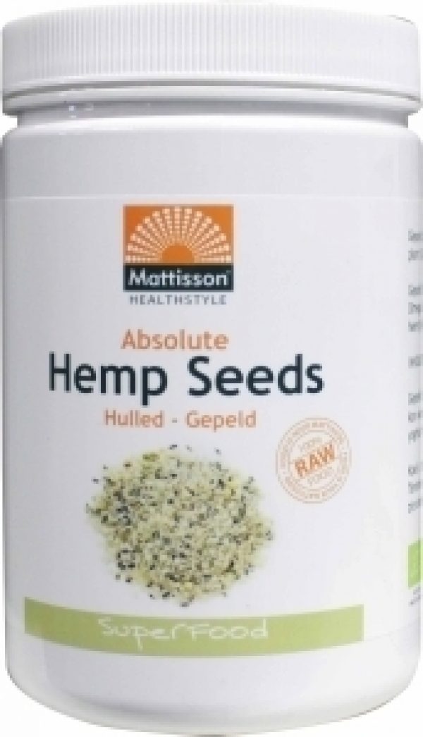 Mattisson HealthStyle Hennepzaad Gepeld 500gr