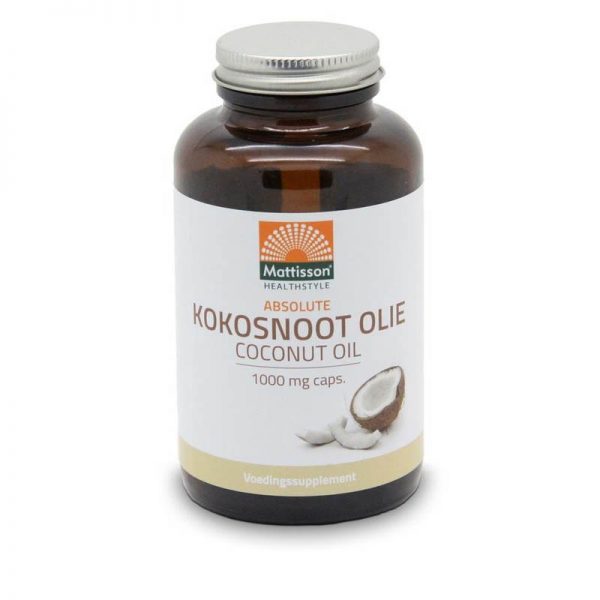 Mattisson HealthStyle Kokosnoot Olie 1000mg Capsules 120st