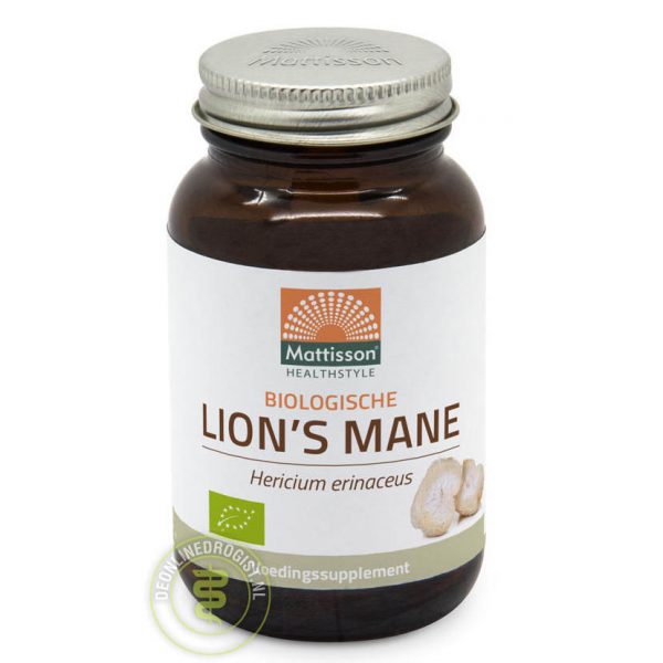 Mattisson HealthStyle Lion's Mane 500mg Capsules