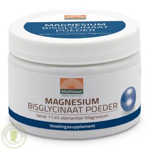 Mattisson HealthStyle Magnesium Bisglycinaat Poeder