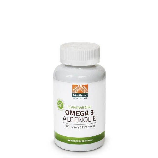 Mattisson HealthStyle Omega 3 Algenolie Capsules 120st