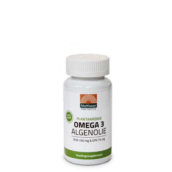 Mattisson HealthStyle Omega 3 Algenolie Capsules 60st