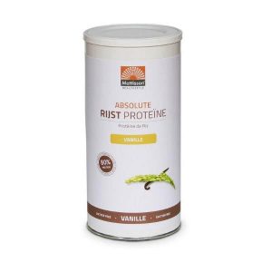 Mattisson HealthStyle Raw Rice Protein Vanille