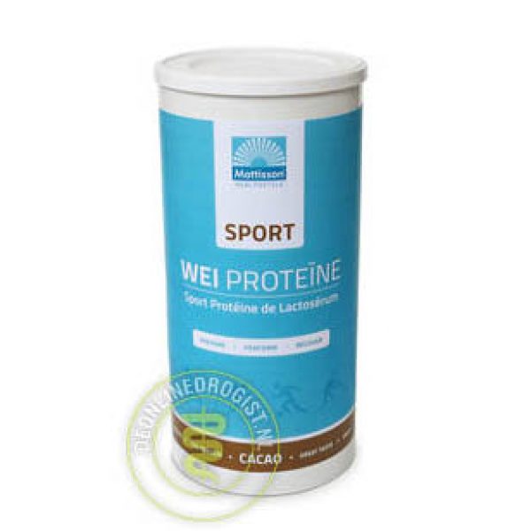 Mattisson HealthStyle Sport Wei Proteine Cacao 450gr