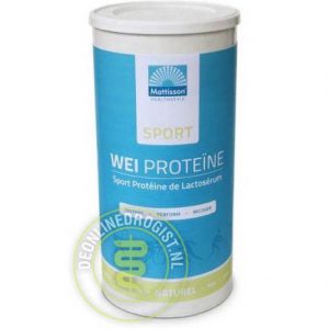 Mattisson HealthStyle Sport Wei Proteine Naturel 450gr